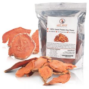 Amazon Photography - Sweet Potato Dog Chews - Hero - 1