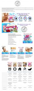 Amazon A Plus EBC - Spa Bath Bomb Birthday Gift Basket Box for Her