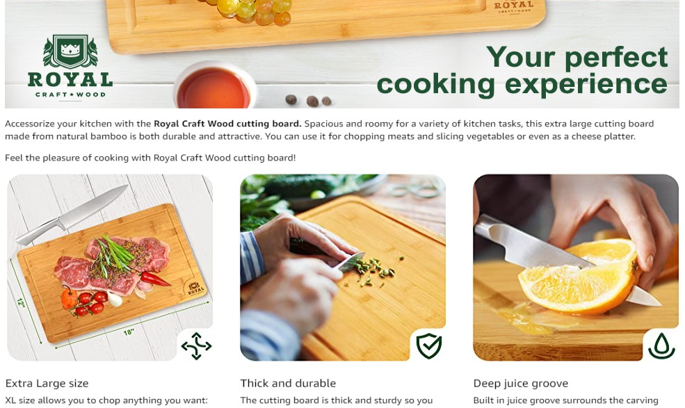 Amazon A+ Content