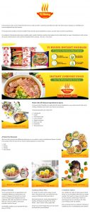 Amazon A Plus EBC - Instant Noodles