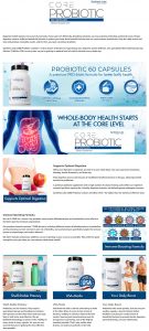 Amazon A Plus EBC - Synthesis Labs CORE Probiotic 60 Capsules