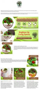 Amazon A Plus EBC - Tree of Life Moss Art