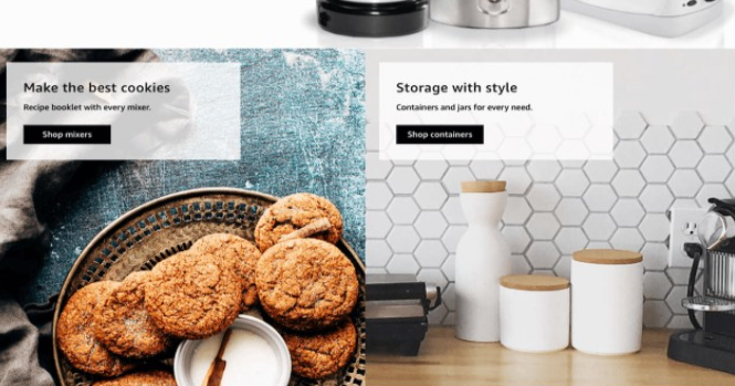 Storefront images example cookies containers