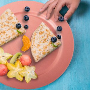 Funny,Crepes,Pancakes,Looks,Like,A,Fish,With,Fruits,For