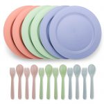 Amazon Product Photography - Wheat Straw Plates - Main 2